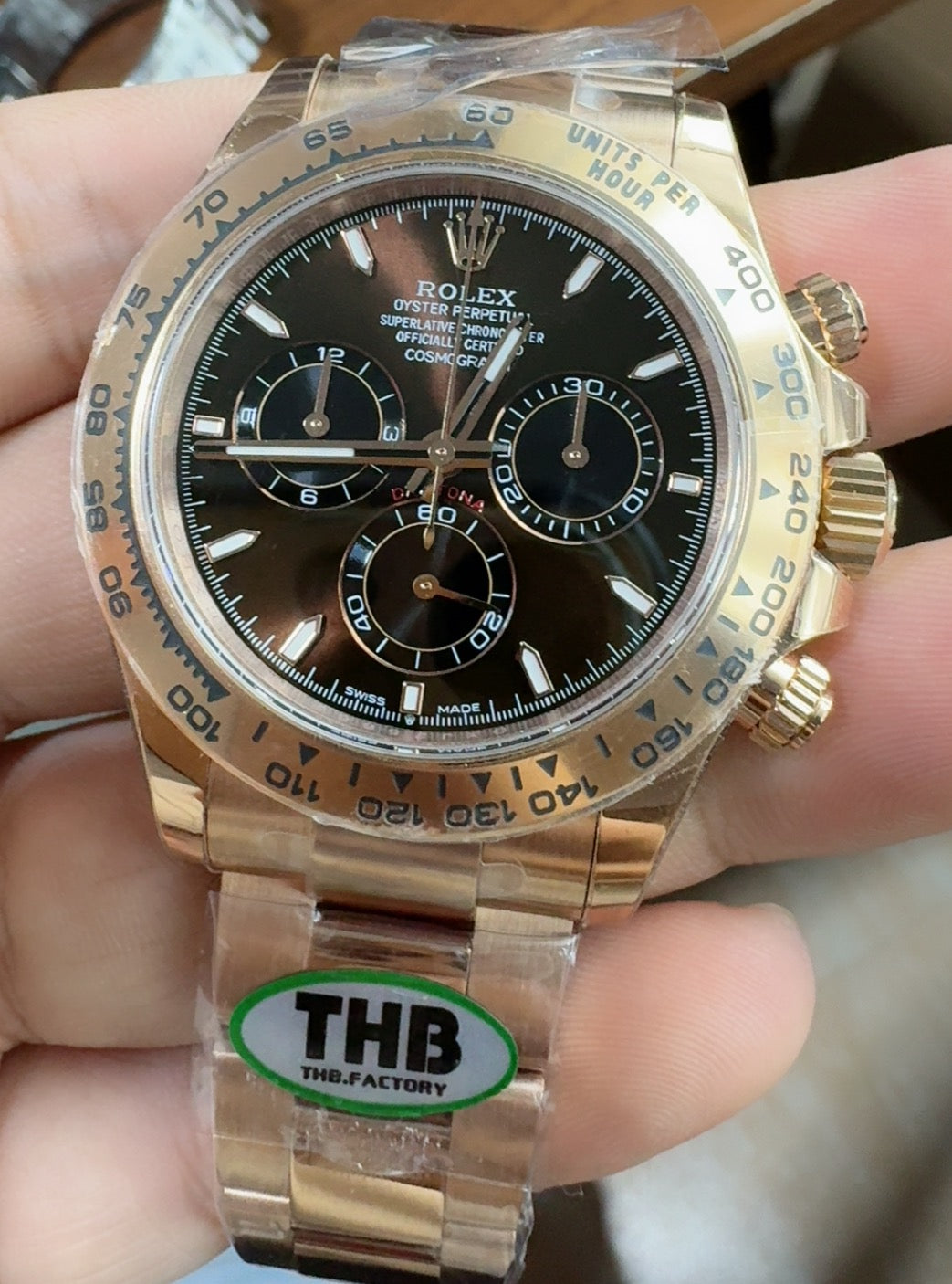 Rolex Cosmograph Daytona "Chocolate Dial" Everose Gold 40 MM