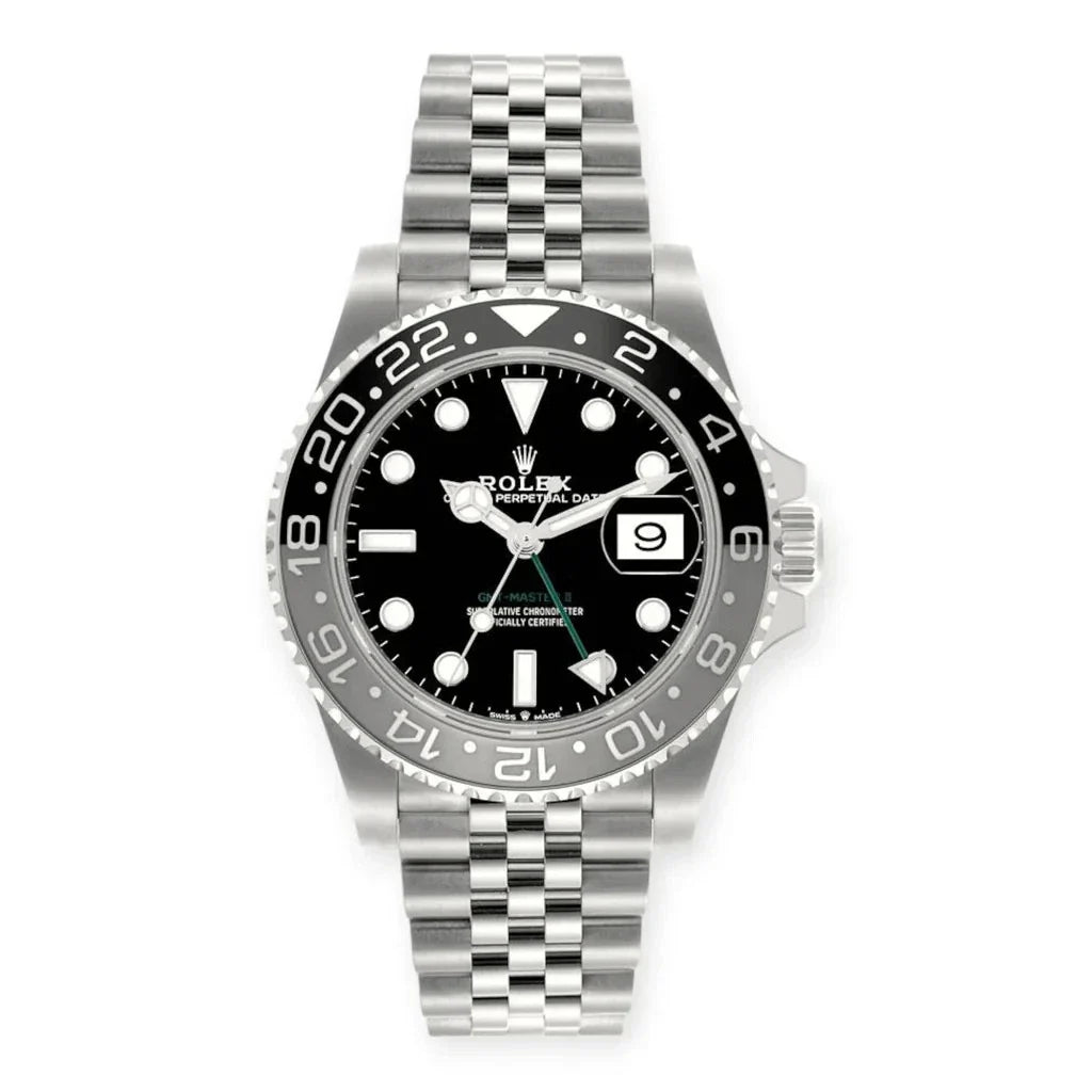 Rolex GMT-Master II 3285 V3 – 126710GRNR 'Bruce Wayne' Stainless Steel Black Dial Jubilee 40 MM