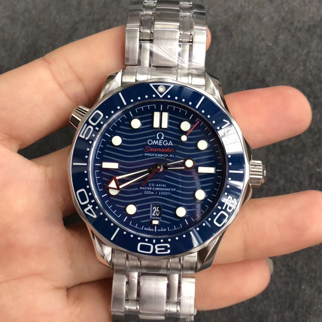 Omega Seamaster Diver 300M Blue Dial 42 MM