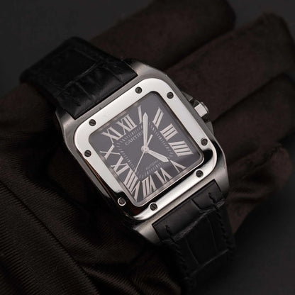Cartier Santos de Cartier Black Edition 47 × 39.8 MM