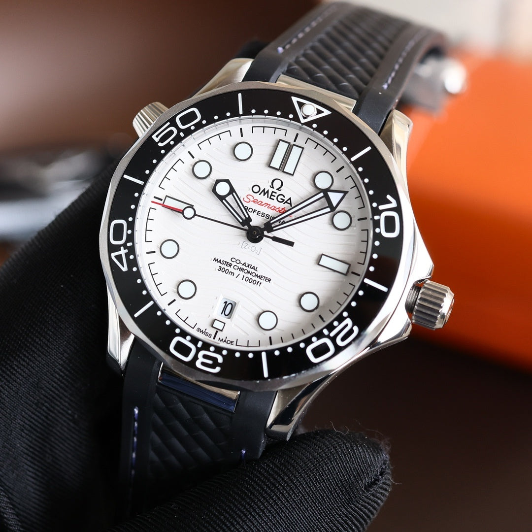 Omega Seamaster Diver 300M White Dial 42 MM