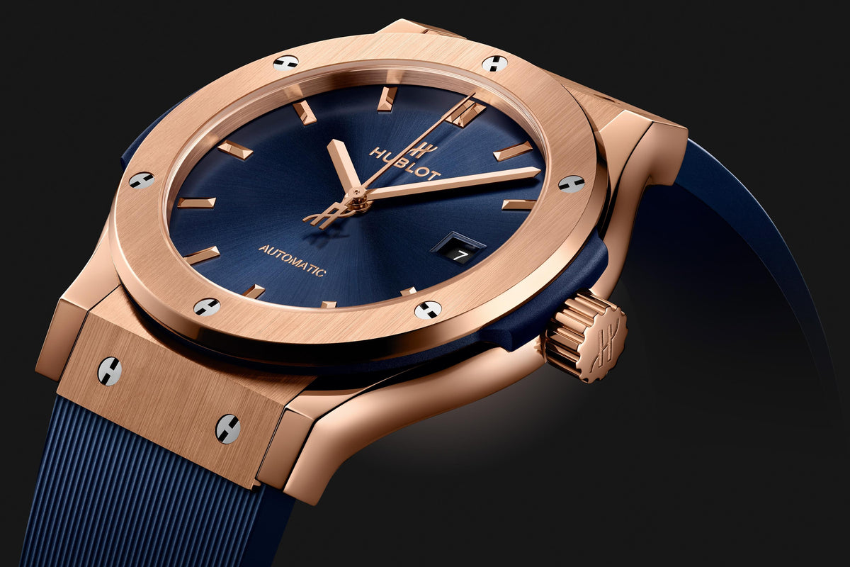 Hublot Classic Fusion Titanium Gold Blue 42 MM