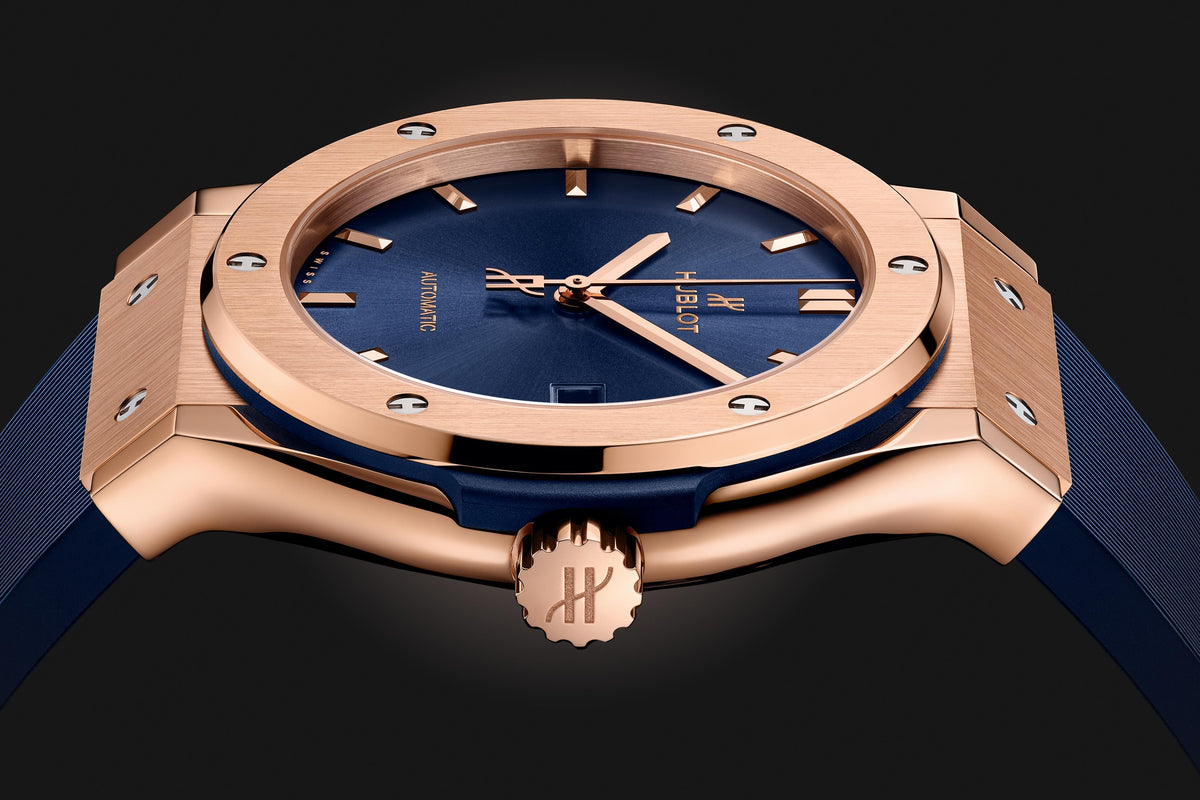 Hublot Classic Fusion Titanium Gold Blue 42 MM