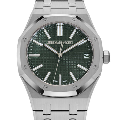 Audemars Piguet Royal Oak 15510ST.OO.1320ST.09 Edelstahl Grünes Zifferblatt