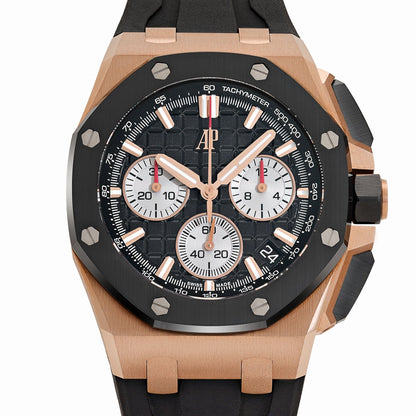 Audemars Piguet Royal Oak Offshore 26420RO.OO.A002CA.01 Chronograph Rose Gold Black Dial (2024) 42 MM