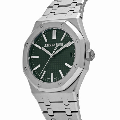 Audemars Piguet Royal Oak 3285 V3 – 15510ST.OO.1320ST.09 Stainless Steel Green Dial (2025) 41 MM