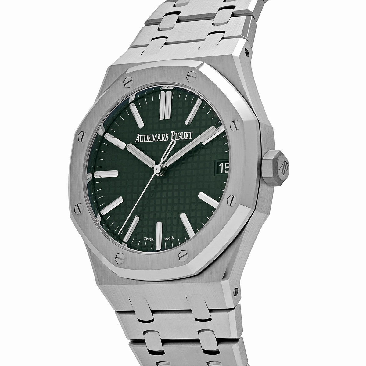 Audemars Piguet Royal Oak 15510ST.OO.1320ST.09 Edelstahl Grünes Zifferblatt