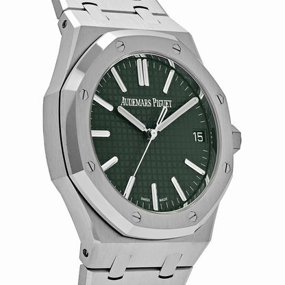 Audemars Piguet Royal Oak 3285 V3 – 15510ST.OO.1320ST.09 Stainless Steel Green Dial (2025) 41 MM