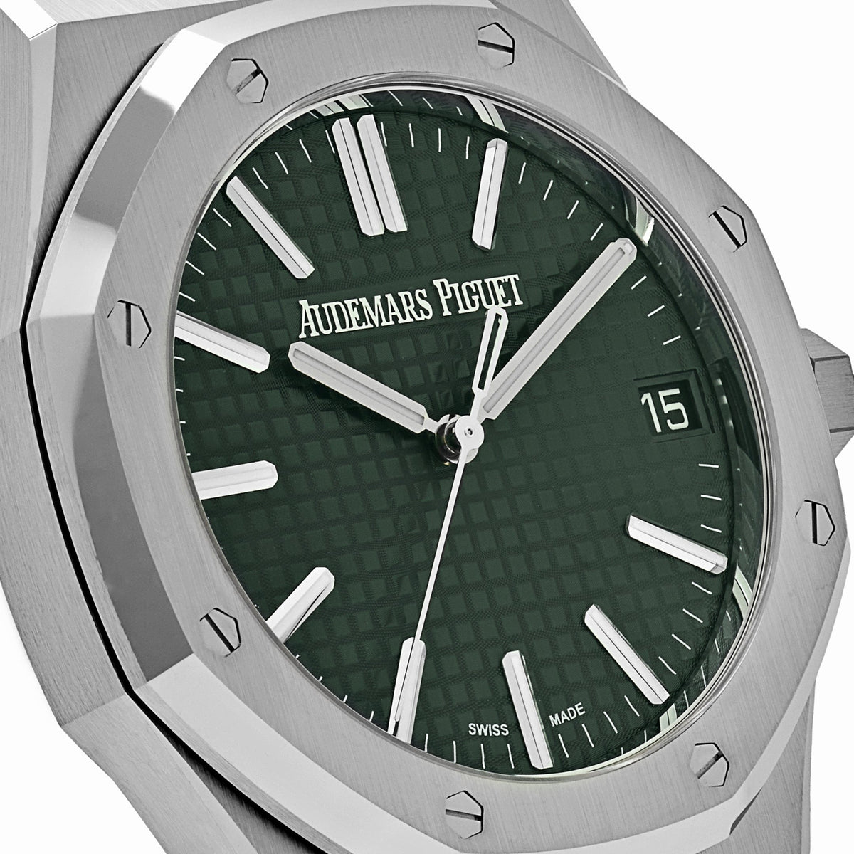 Audemars Piguet Royal Oak 15510ST.OO.1320ST.09 Edelstahl Grünes Zifferblatt