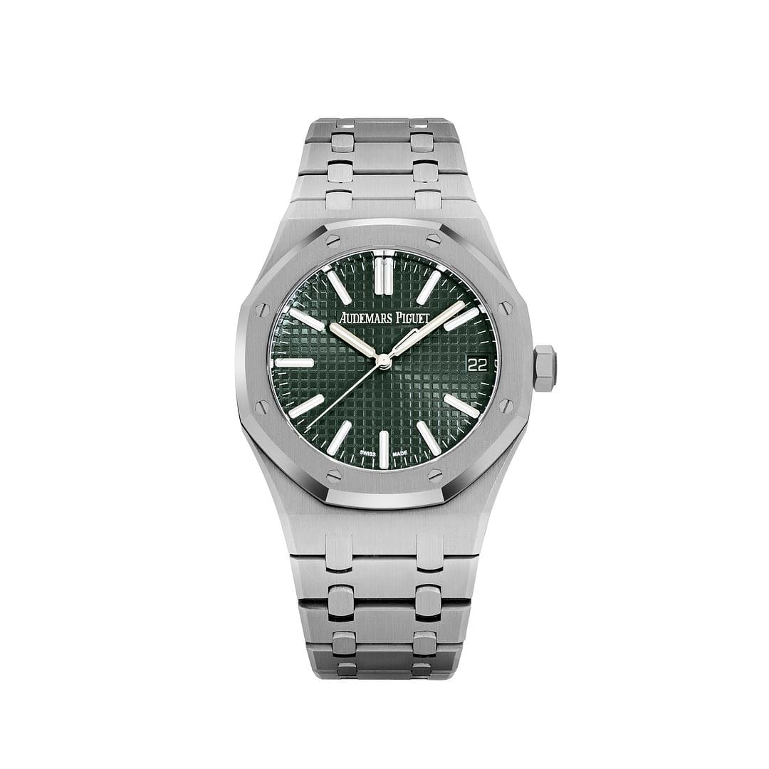 Audemars Piguet Royal Oak 3285 V3 – 15510ST.OO.1320ST.09 Stainless Steel Green Dial (2025) 41 MM