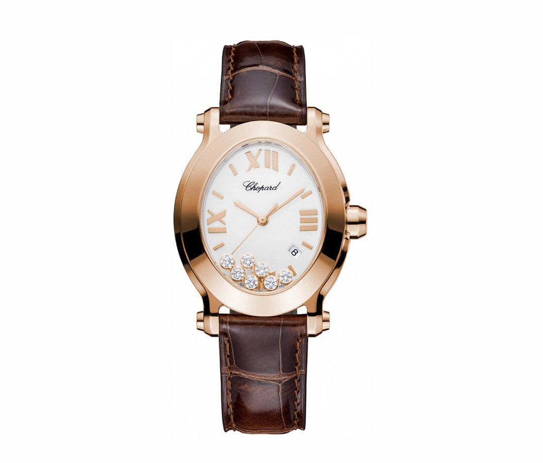 Chopard Happy Sport Oval 275350-5001 'Ladies' 33.6 × 30.75 MM