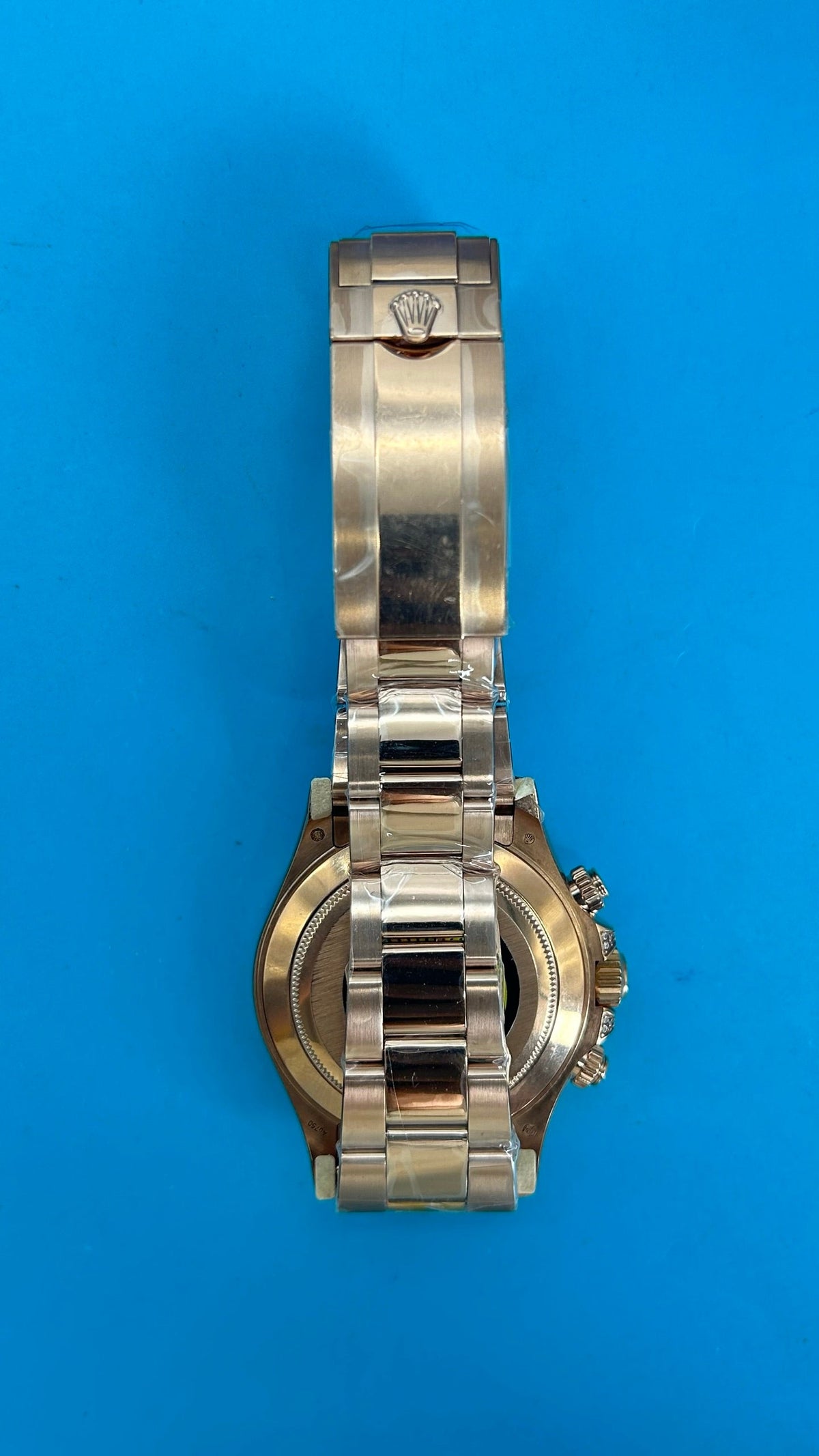 Rolex Daytona 'Rainbow' MZ SUPER CLONE Rose Gold Black Dial Sapphire Bezel 40MM