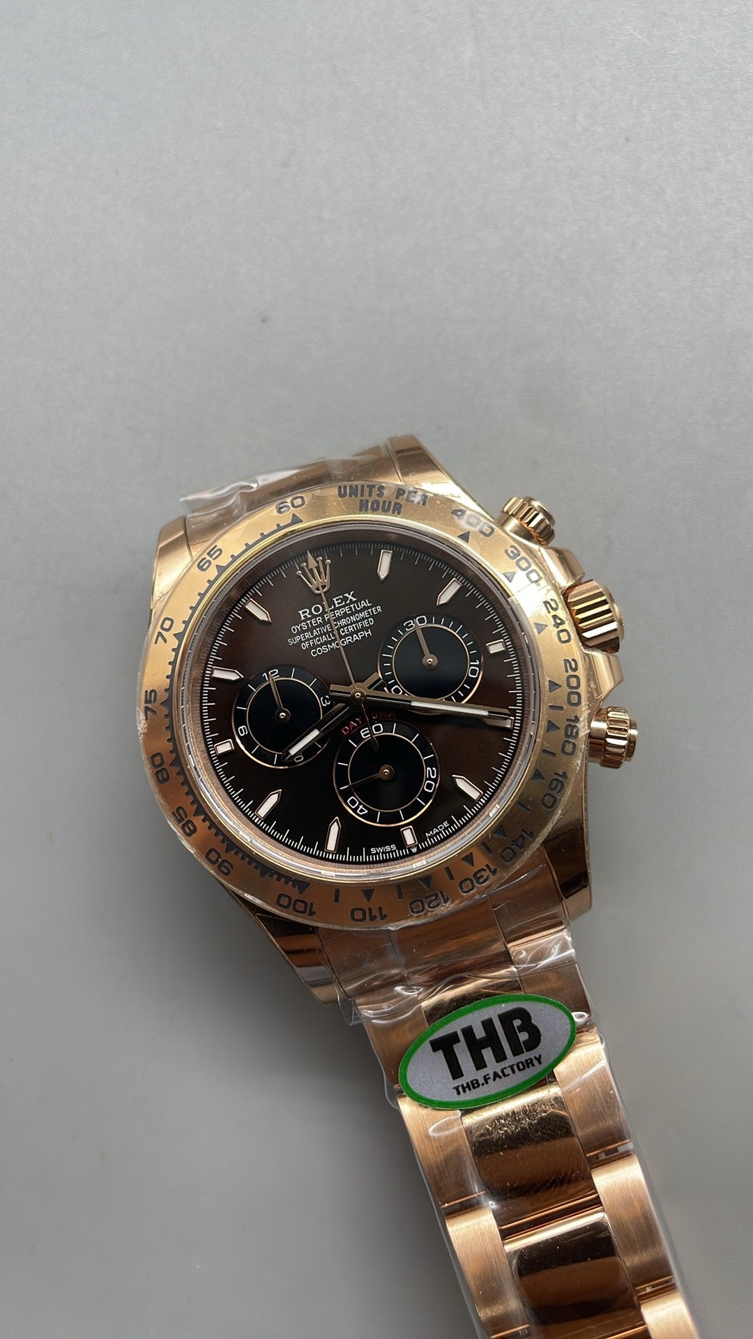 Rolex Cosmograph Daytona "Chocolate Dial" Everose Gold 40 MM