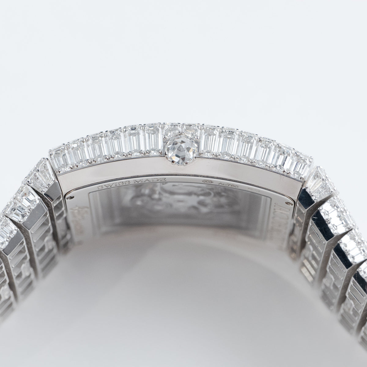 Jacob & Co. Billionaire III BL115.30.BD.AA.A30BD Tourbillon White Gold Diamond-Set Limited Edition of 18 54 MM