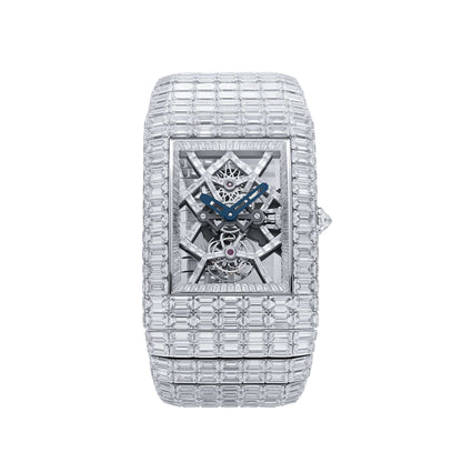 Jacob & Co. Billionaire III BL115.30.BD.AA.A30BD Tourbillon White Gold Diamond-Set Limited Edition of 18 54 MM
