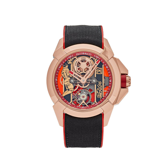 Jacob & Co. V2 CR7 Epic X Collection EX120.43.AE.AA.A Flight of CR7 Rose Gold Limited Edition (2024) 44 MM