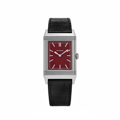 Jaeger-LeCoultre Reverso 278856J Stainless Steel Red Dial Special '1931 Rouge' Edition 46.8 MM