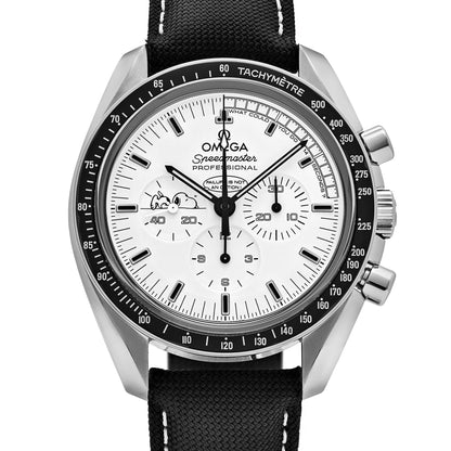 Omega Speedmaster 311.32.42.30.04.003 Silver Snoopy Apollo XIII 45th Anniversary Edition Stainless Steel White Dial Limited Edition of 1970 (2015) 42 MM