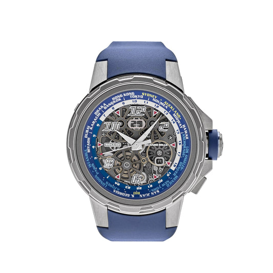 Richard Mille RM 63-02 Automatic Worldtimer Titanium 47 MM