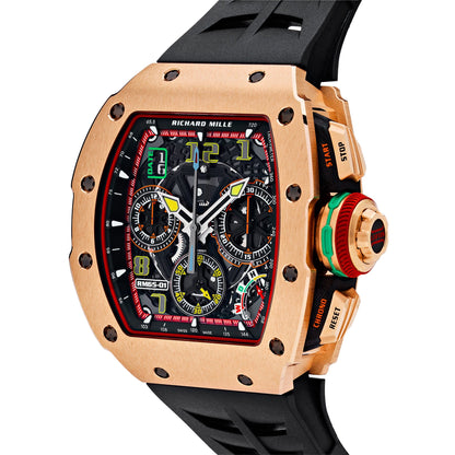 Richard Mille RM 65-01 Automatic Chronograph Full Rose Gold 44.5 MM