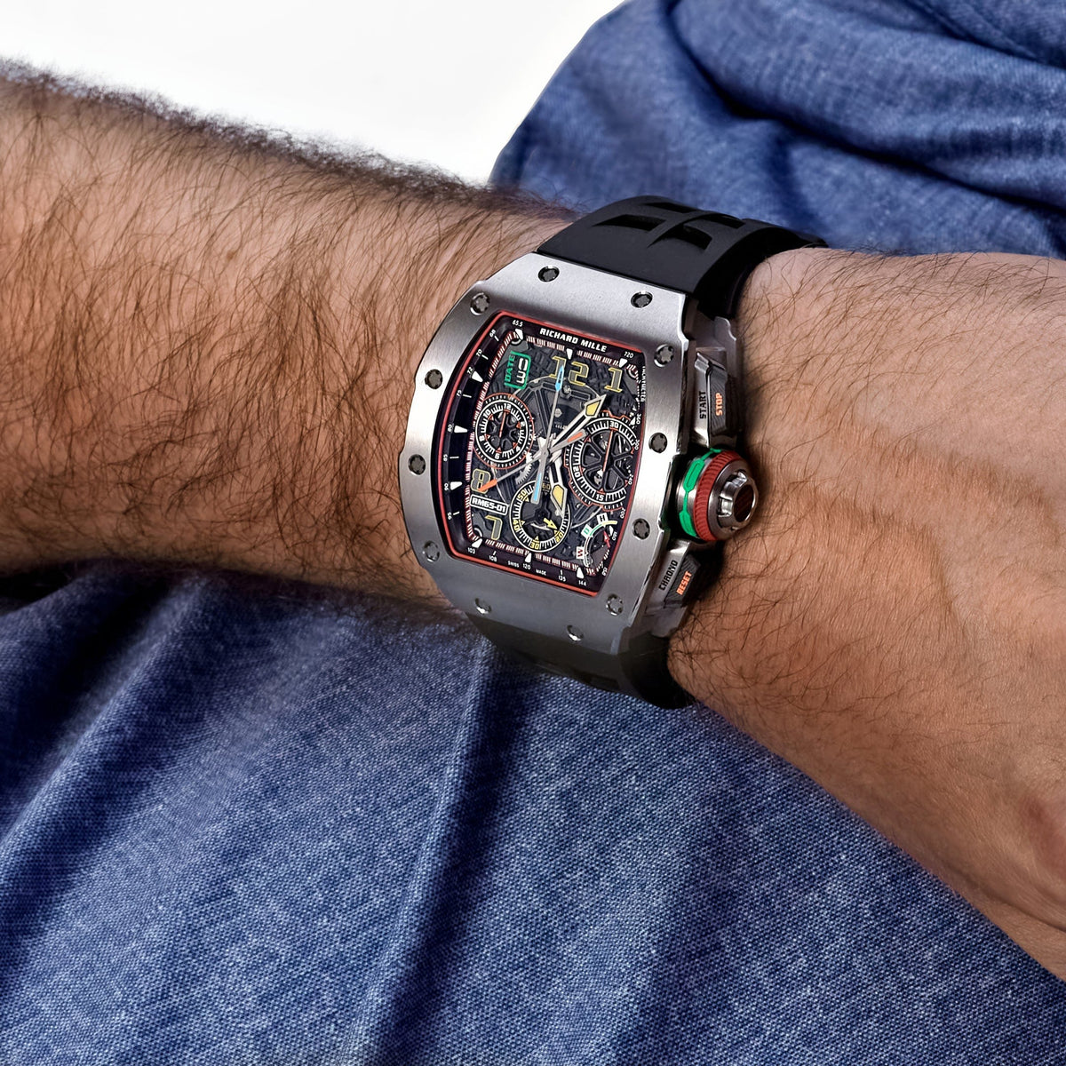 Richard Mille RM 65-01 Automatic Split-Seconds Chronograph Titanium (2024) 44.5 × 49.94 MM
