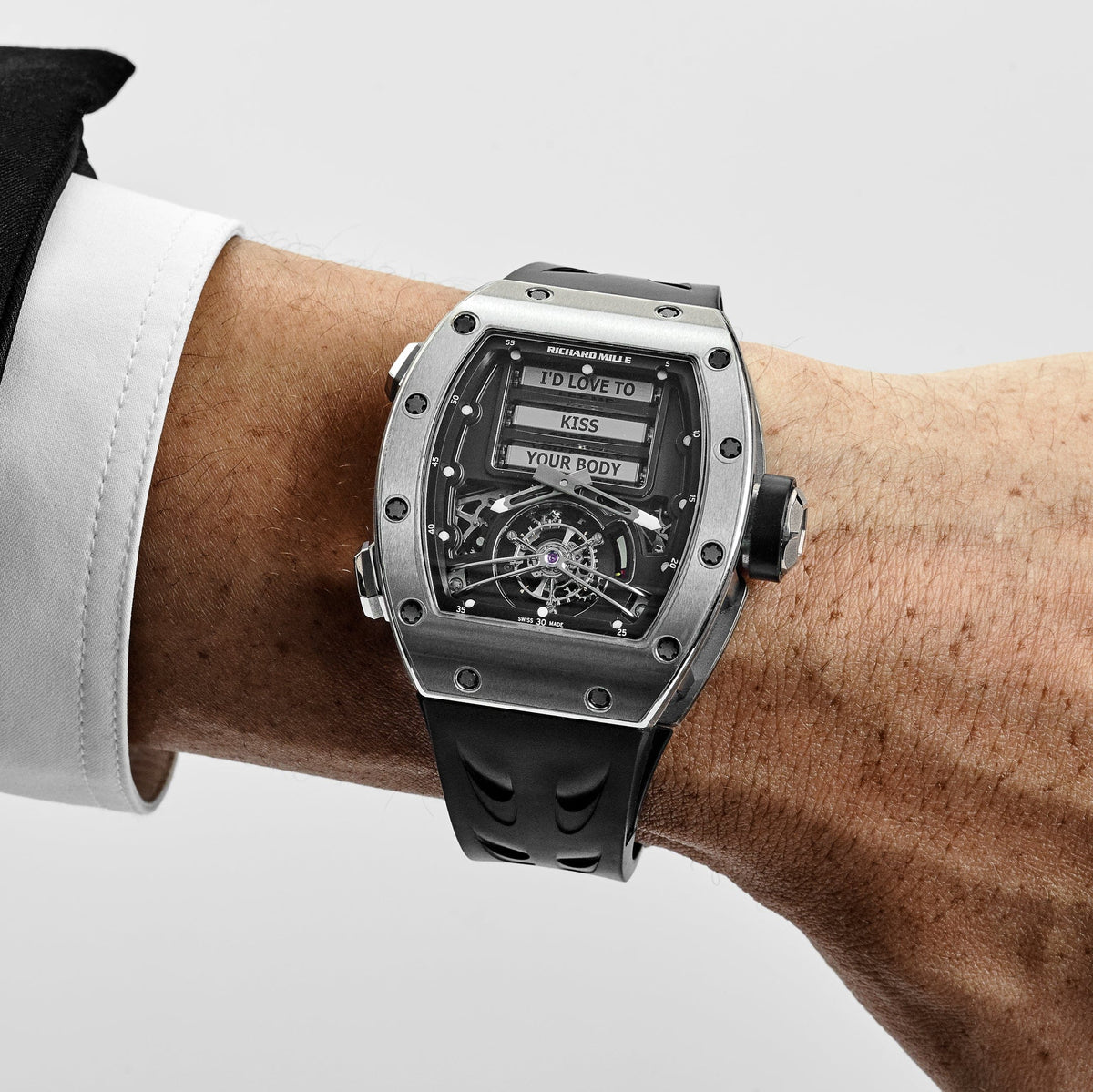 Richard Mille RM 69 Tourbillon Erotic Titanium Limited Edition of 30 (2016) 50 MM