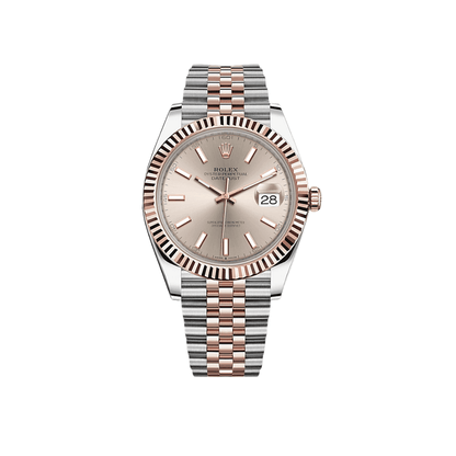 Rolex Datejust 126331 Rose Gold Stainless Steel Sundust Dial Jubilee (2024) 41 MM