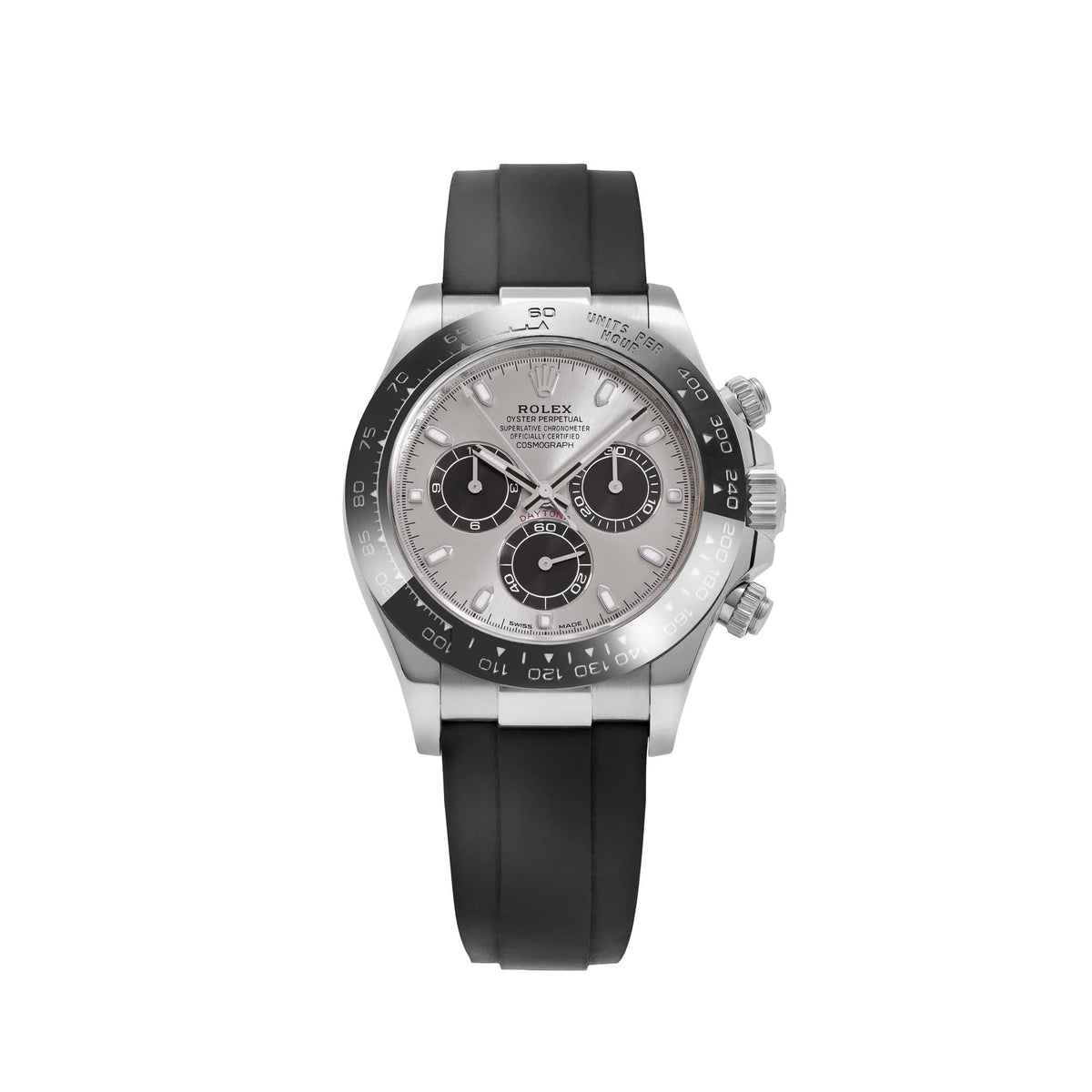 Rolex Daytona 116519LN 'Ghost' White Gold Steel and Bright Black Dial 40 MM