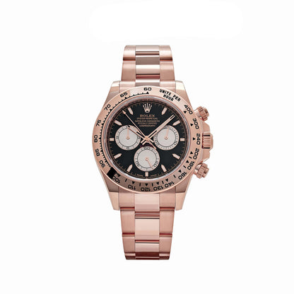 Rolex Daytona 126505 Rose Gold Bright Black Dial (2024) 40 MM
