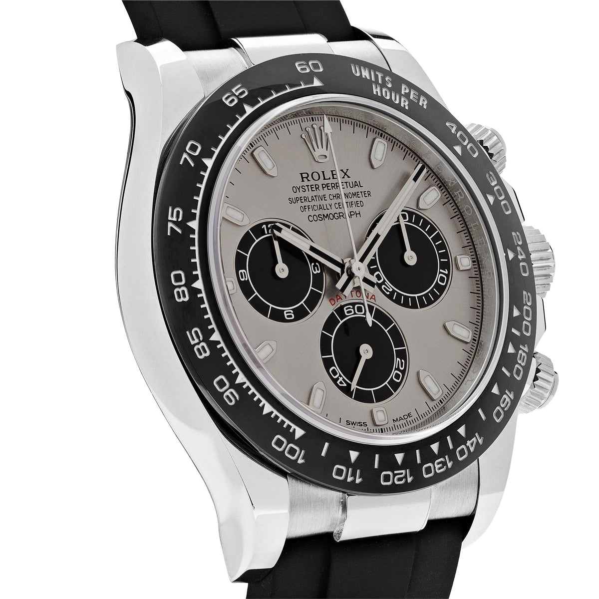 Rolex Daytona 116519LN 'Ghost' White Gold Steel and Bright Black Dial 40 MM