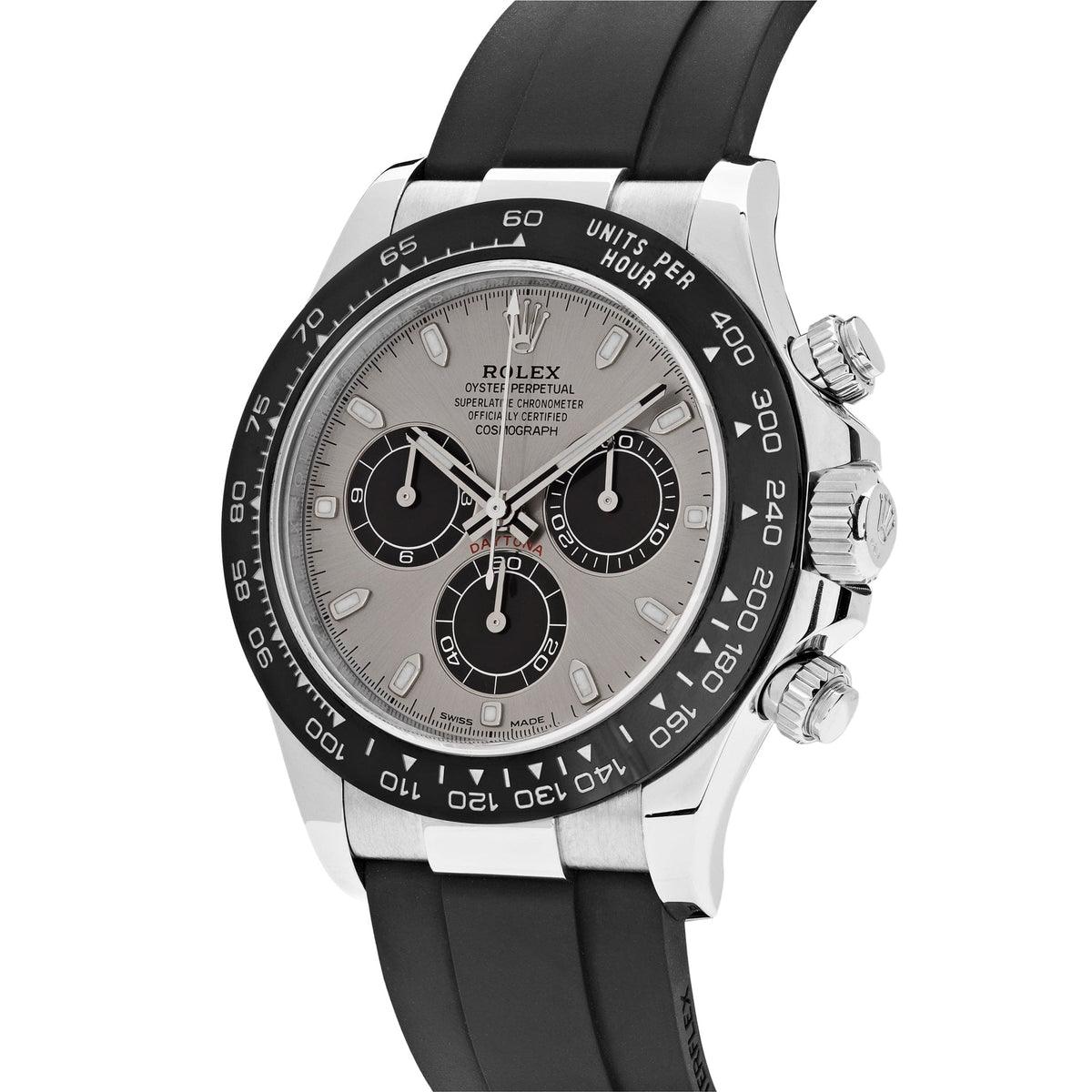 Rolex Daytona 116519LN 'Ghost' White Gold Steel and Bright Black Dial 40 MM