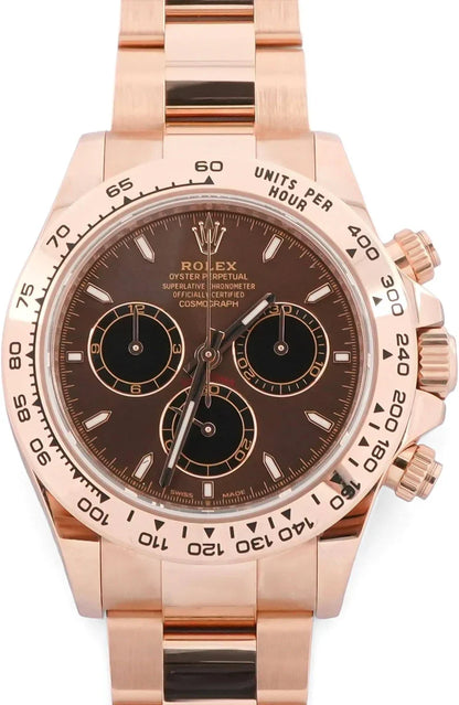 Rolex Cosmograph Daytona "Chocolate Dial" Everose Gold 40 MM