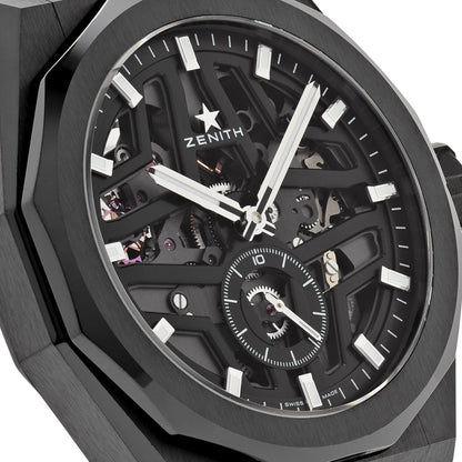 Zenith Defy Skyline 49.9300.3620/78.I001 'Skeleton' Black Ceramic (2023) 41MM